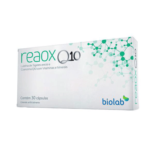 Reaox Q10 30 Cápsulas Luteína