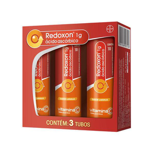 Imagem do produto Redoxon 1G Laranja Com 30 Comprimidos Efervescentes