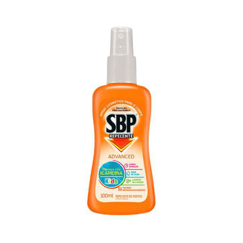 Imagem do produto Repelente Infantil SBP Kids Advanced - Com Icaridina Spray 100Ml