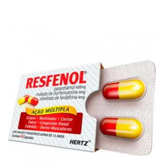 Imagem do produto Resfenol - 4 Cápsulas