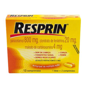 Imagem do produto Resprin - C 12 Comprimidos