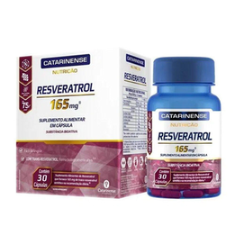 Imagem do produto Resveratrol 165Mg Catarinense Nutricao 30Cps
