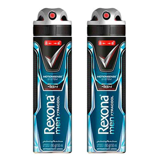 Rexona 2 Desodorantes Aerosol Xtra Cool 105G Com 50% De Desconto Na Segunda Unidade