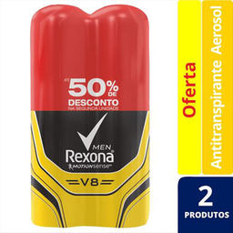 Imagem do produto Rexona Desodorante 90G Aerosol V8 Com 2 Desconto Preco Promocional