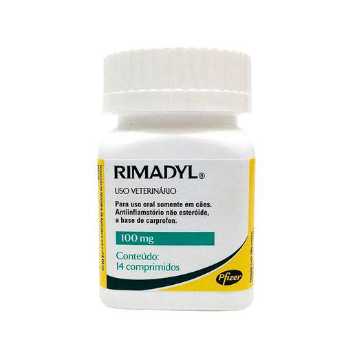 Imagem do produto Rimadyl 100Mg Zoetis 14 Comp Mastigáveis Antinflamatório Cães