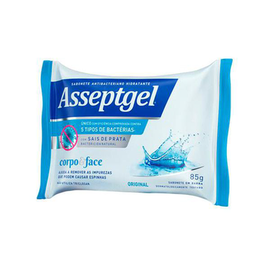 Imagem do produto Sabonete Asseptgel Antibacteriano Original 85G