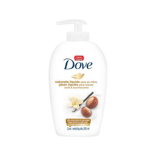 Imagem do produto Sabonete Líquido Para As Mãos Dove Delicious Care Karité E Baunilha Com 250Ml