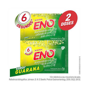 Imagem do produto Sal De - Fruta Eno Efervescente C 1 Envelopes 5G Sabor De Guaraná