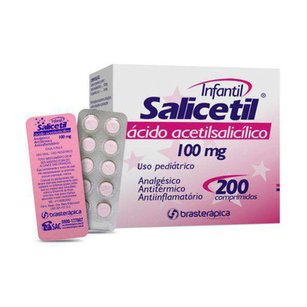 Salicetil - 100Mg Com 10 Comprimidos