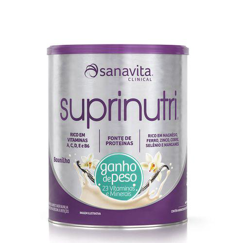 Sanavita - - Suprinutri Ganho De Peso , Baunilha - 400G - Sanavita
