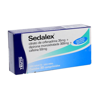 Imagem do produto Sedalex - 30 Comprimidos