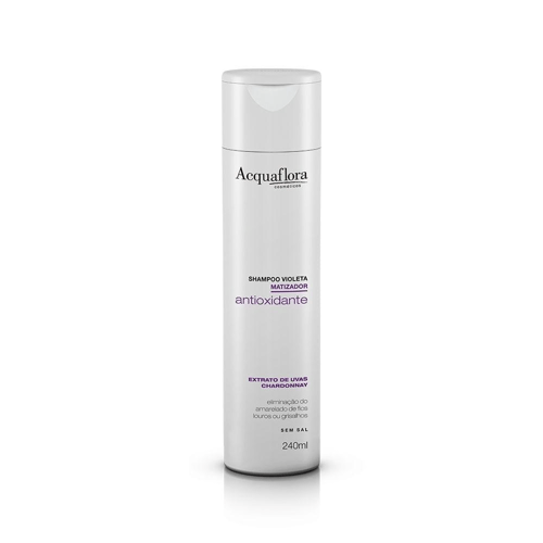 Imagem do produto Shampoo Acquaflora Antioxidante Violeta 240 Ml