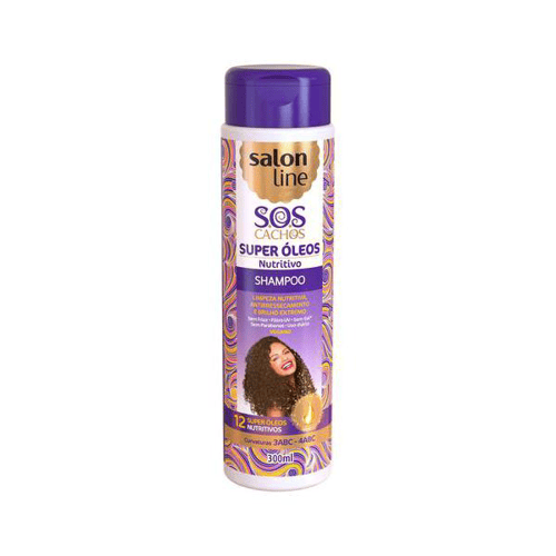 Imagem do produto Shampoo Salon Line Sos Cachos Super Nutrição Profunda 300Ml