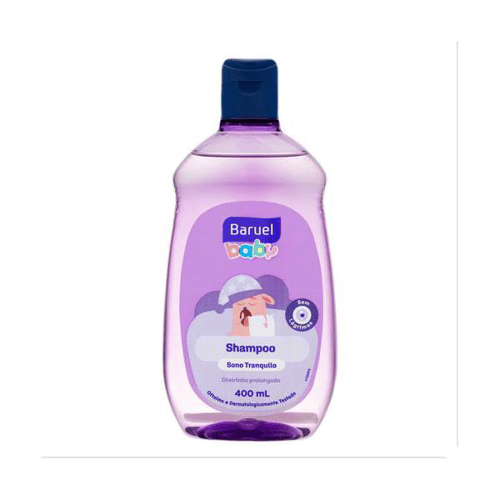 Imagem do produto Shampoo Baruel Baby Sono Tranquilo Com 400Ml