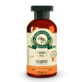 Imagem do produto Shampoo Bio Extratus Botica Camomila 270 Ml