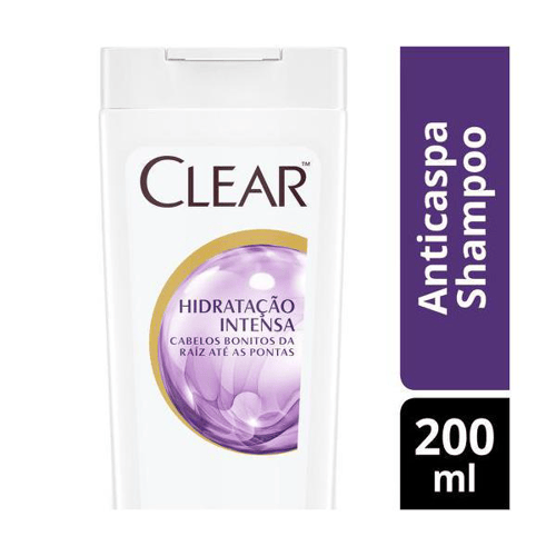 Imagem do produto Shampoo Clear - Anti Caspa Hidrat Intens 200Ml