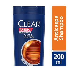 Shampoo Clear - Anti Caspa Queda Control 200Ml