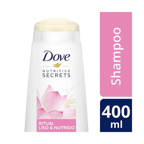 Imagem do produto Shampoo Dove Ritual Liso E Nutrido 400Ml