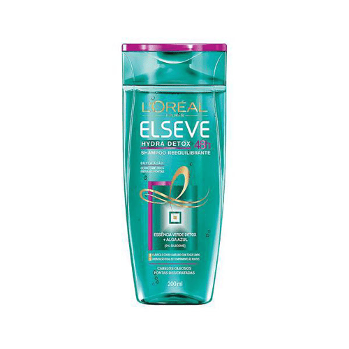Shampoo Elseve Hydra Detox Requilibre 200Ml