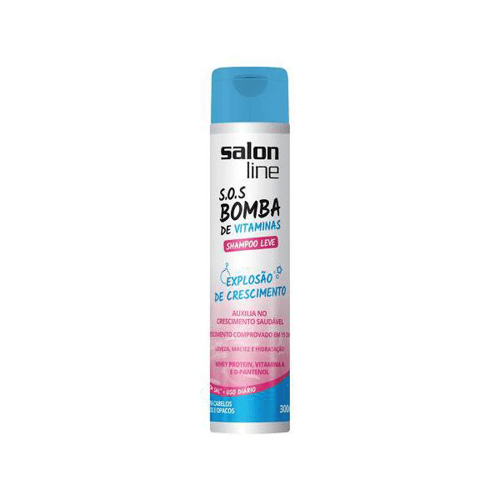 Imagem do produto Shampoo Salon Line S.o.s Bomba De Vitaminas Leve Com 300Ml