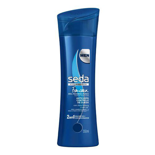 Imagem do produto Shampoo - Seda Anti Caspa 2Em1 Cont Queda 350Ml