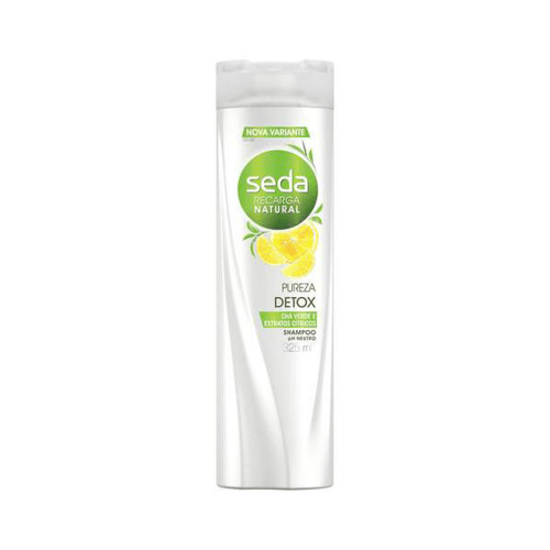 Imagem do produto Shampoo Seda Recarga Natural Pureza Detox Com 325Ml