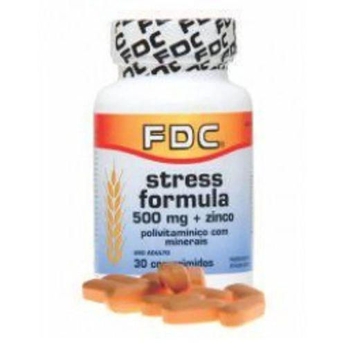 Imagem do produto Stress - Fórmula 500 E Zinco Com 30 Comprimidos Fdc