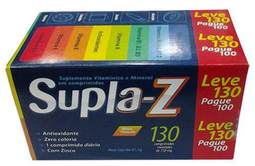Imagem do produto Supla Z Com 130 Comprimidos Supla Z Com 130 Comprimidos