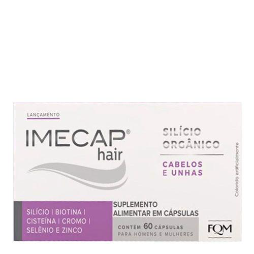 Imagem do produto Suplemento Alimentar Imecap Hair Silício Orgnico 60 Cápsulas 60 Cápsulas