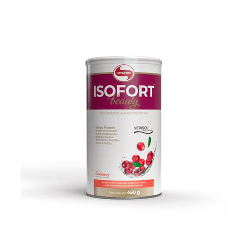 Imagem do produto Suplemento Alimentar Isofort Beauty Cranberry Com 450G Vitafor 450G
