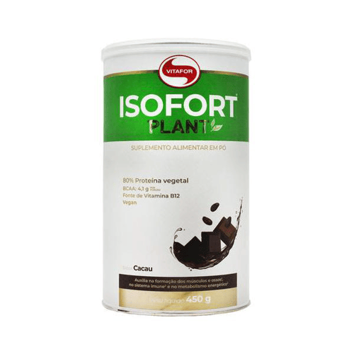 Imagem do produto Suplemento Alimentar Isofort Plant Cacau Com 450G Vitafor