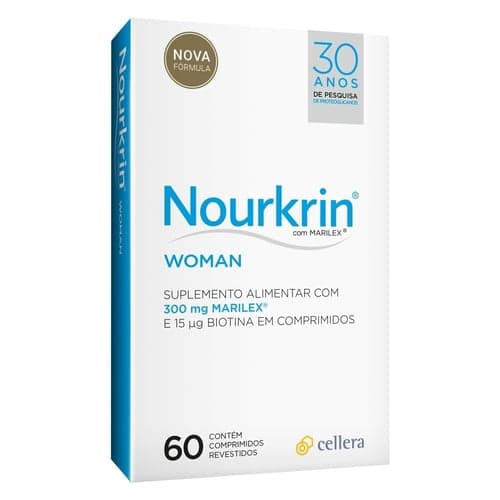 Imagem do produto Suplemento Alimentar Noukrin Nourkrin 60 Comprimidos