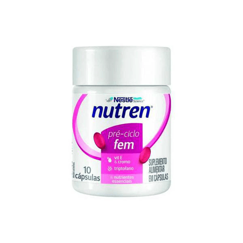 Imagem do produto Suplemento Alimentar Nutren Préciclo Fem 10 Cápsulas 10 Cápsulas