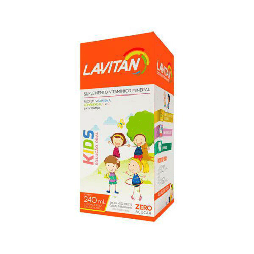 Imagem do produto Suplemento Vitamínico Lavitan Kids 240Ml