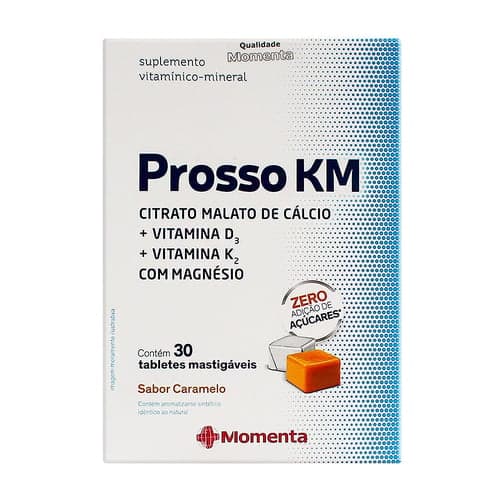 Imagem do produto Suplemento Vitamínico Prosso Km 30 Tabletes Mastigáveis 30 Tabletes
