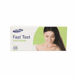 Teste De Fertilidade Fast Test Cepalab Com 05 Testes