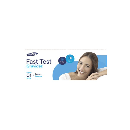 Imagem do produto Teste De Gravidez Hcg Strip Fast Test Cepalab