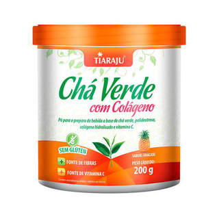 Imagem do produto Tiaraju Chá Verde Com Colágeno, Abacaxi 200G Tiaraju