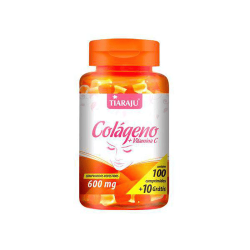 Imagem do produto Tiaraju Colágeno E Vitamina C 100 E 10 Cápsulas 600Mg Tiaraju