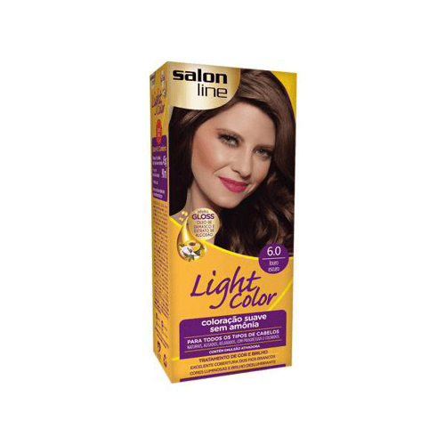 Imagem do produto Tintura Capilar Salon Line Light Color 6.0 Louro Escuro
