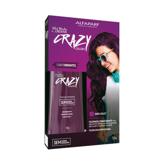 Imagem do produto Tintura Altamoda Creative Crazy Colors Dark Violet Com 120G