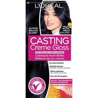Imagem do produto Tintura Casting Creme Gloss 210 Preto Azulado