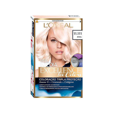 Imagem do produto Tintura Creme Imédia Excellence L'oréal Ice Colors #Fatal 11.111 Kit