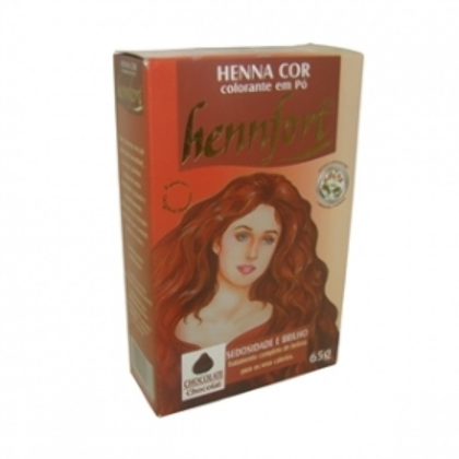 Imagem do produto Tintura - Henna Pó Hennfort Chocolate 65G