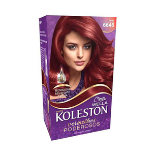 Imagem do produto Tintura - Koleston Kit Creme Vermelhos Especiais 6646 Vermelho Cereja