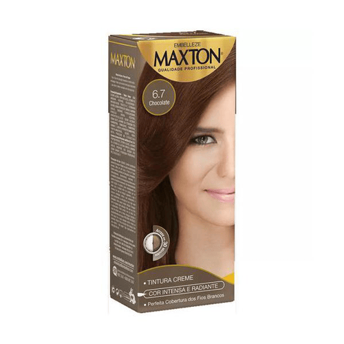Imagem do produto Tintura Maxton - 6.7 Chocolate 60G+Ox