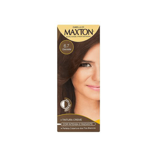 Imagem do produto Tintura - Maxton Creme Kit Prático 6.7 Chocolate