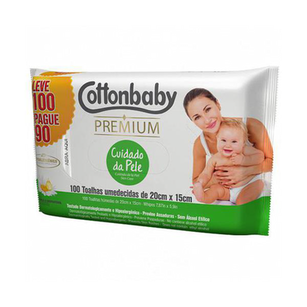 Imagem do produto Toalha Cotton Baby Premium Cuidado Da Pele Leve 100 Pague 90