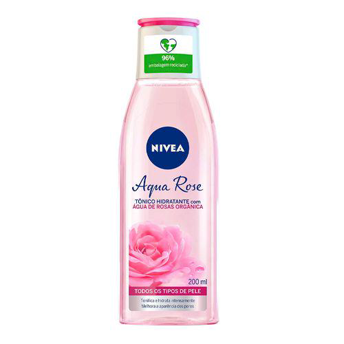 Imagem do produto Tônico Hidratante Nívea Aqua Rose Orgnicio 200Ml