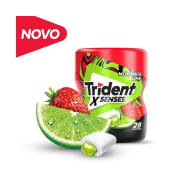 Imagem do produto Trident X Senses Morango Lime Zero Açúcar 28 Unidades 28 Unidades